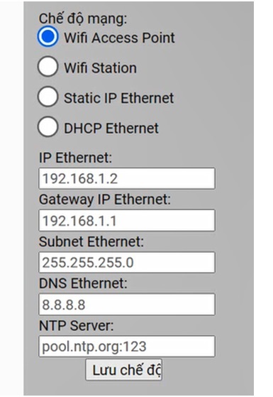 đồng hồ ntp internet